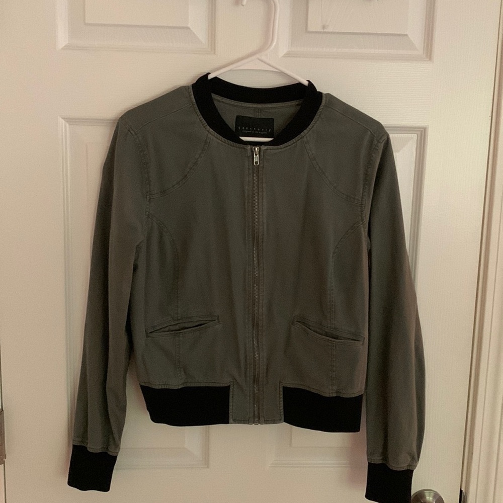 Olive green jacket